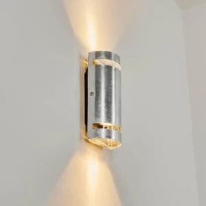 hofstein Applique murale d'extérieur Maturin Zingué, 2 lumières* Lampes Modernes