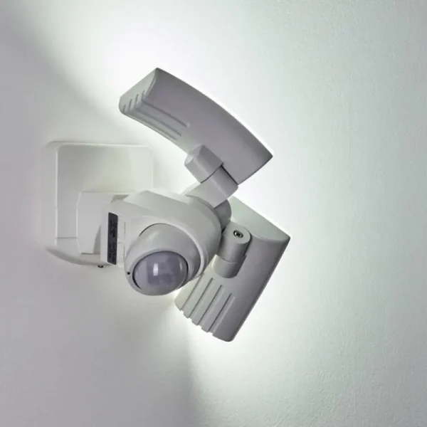 hofstein Applique murale d'extérieur Foroyar LED Blanc, 2 lumières, Détecteur de mouvement* Lampes Modernes
