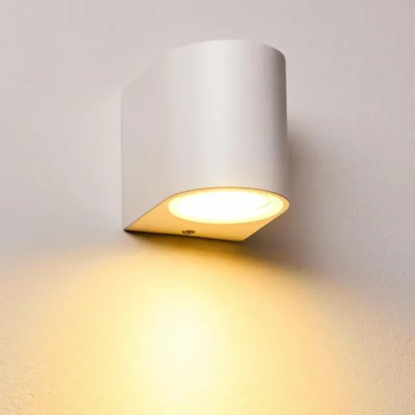 hofstein Applique murale d'extérieur Nordborg LED Blanc, 1 lumière* Lampes Modernes