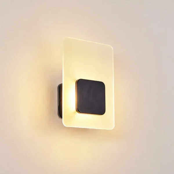 hofstein Applique murale d'extérieur Lunnom LED Noir, 1 lumière* Lampes Modernes