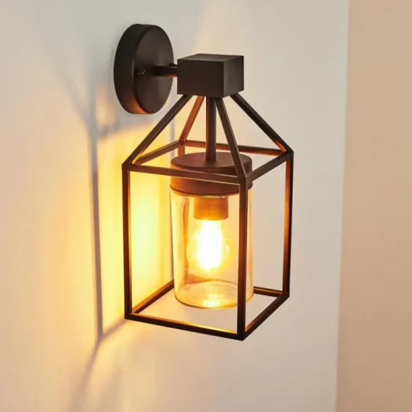 hofstein Applique murale d'extérieur Fiskenes Noir, 1 lumière* Lampes Modernes