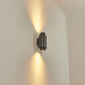 hofstein Applique murale d'extérieur Guampacha Anthracite, 2 lumières* Lampes Modernes
