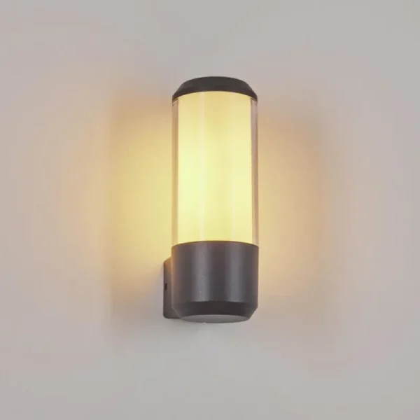 hofstein Applique murale d'extérieur Gondoyer Anthracite, 1 lumière* Lampes Modernes