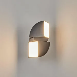 hofstein Applique murale d'extérieur Kontenga LED Anthracite, 2 lumières* Lampes Modernes