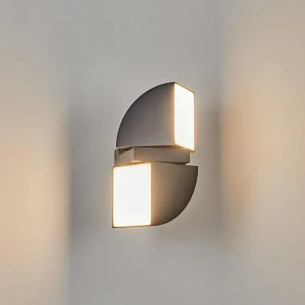 hofstein Applique murale d'extérieur Kontenga LED Anthracite, 2 lumières* Lampes Modernes