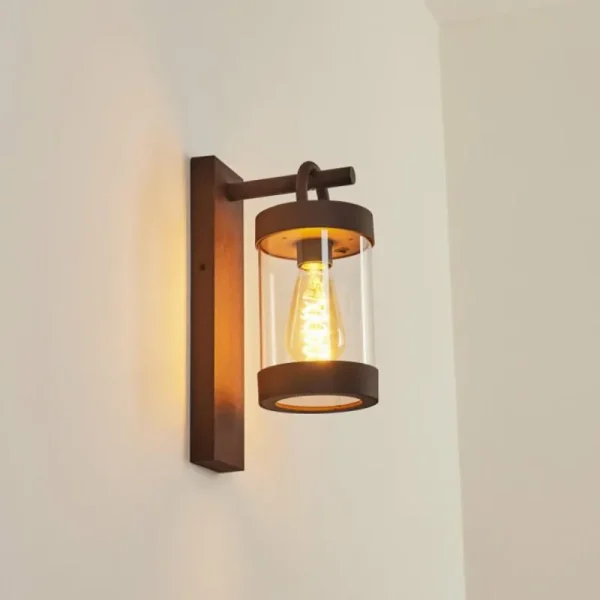 hofstein Applique murale d'extérieur Fulham Rouille, 1 lumière* Lampes Modernes