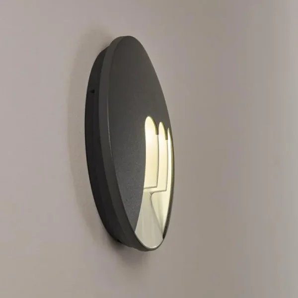 hofstein Applique murale d'extérieur Silvso LED Anthracite, 3 lumières* Lampes Modernes