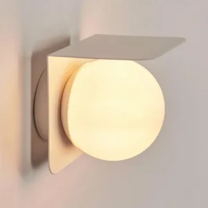 hofstein Applique murale d'extérieur Wimmis Blanc, 1 lumière* Lampes Modernes