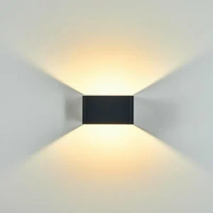 hofstein Applique murale d'extérieur Tématou LED Noir, 1 lumière* Lampes Modernes
