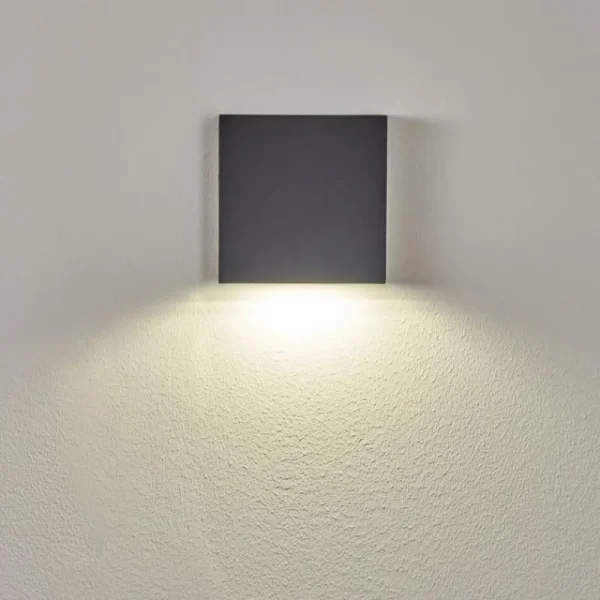 hofstein Applique murale d'extérieur Spidern LED Anthracite, 1 lumière* Lampes Modernes
