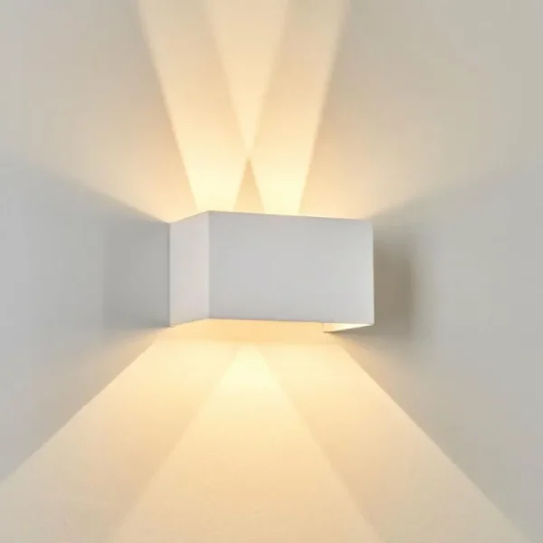 hofstein Applique murale d'extérieur Tamarin LED Blanc, 1 lumière* Lampes Modernes
