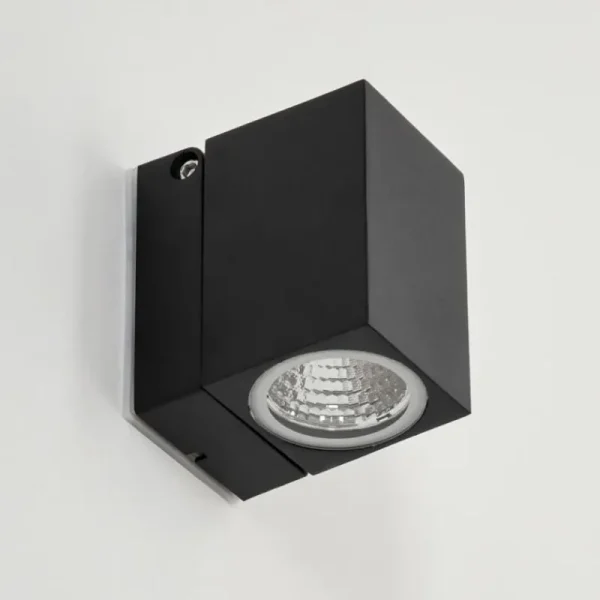 hofstein Applique murale d'extérieur Holiseva LED Noir, 1 lumière* Lampes Modernes