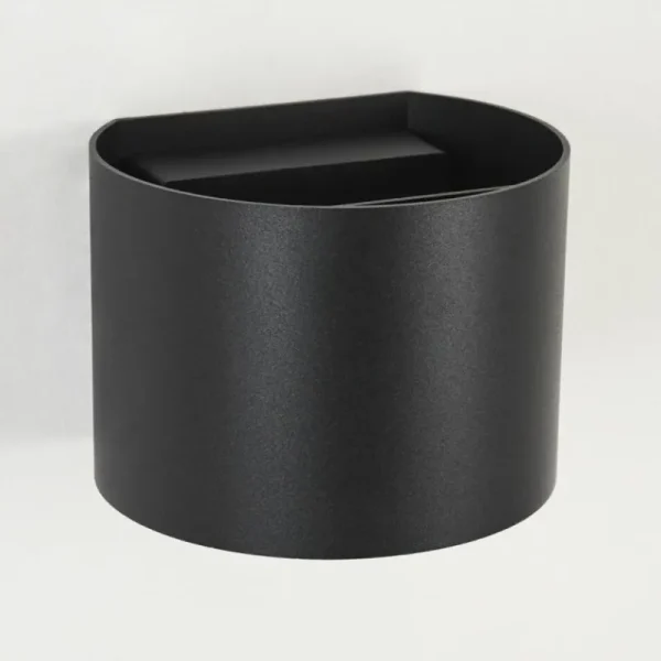 hofstein Applique murale d'extérieur Tamarin LED Noir, 2 lumières* Lampes Modernes