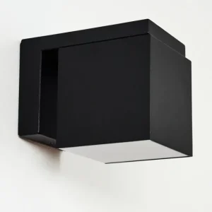 hofstein Applique murale d'extérieur Swanek LED Noir, 1 lumière* Lampes Modernes