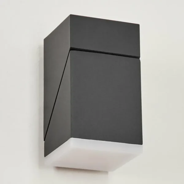 hofstein Applique murale d'extérieur Toogong LED Anthracite, 1 lumière* Lampes Modernes