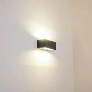 hofstein Applique murale d'extérieur GEMINI LED Anthracite, 1 lumière* Lampes Modernes