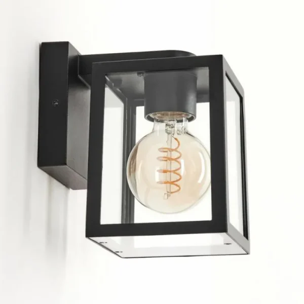 hofstein Applique murale d'extérieur Terioja Noir, 1 lumière* Lampes Modernes
