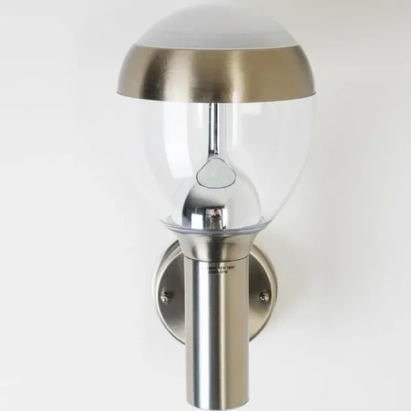 hofstein Applique murale d'extérieur CORDOVA LED Acier inoxydable, 1 lumière* Lampes Modernes