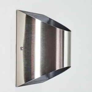 hofstein Applique murale d'extérieur Vano LED Nickel mat, 2 lumières* Lampes Modernes