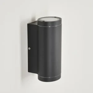 hofstein Applique murale d'extérieur Cebuentos Anthracite, 2 lumières* Lampes Modernes