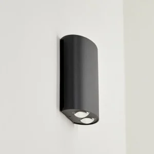 hofstein Applique murale d'extérieur Oiba LED Gris, 1 lumière* Lampes Modernes