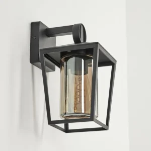 hofstein Applique murale d'extérieur Heinonen Noir, 1 lumière* Lampes Modernes