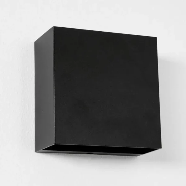 hofstein Applique murale d'extérieur Spidern LED Noir, 1 lumière* Lampes Modernes