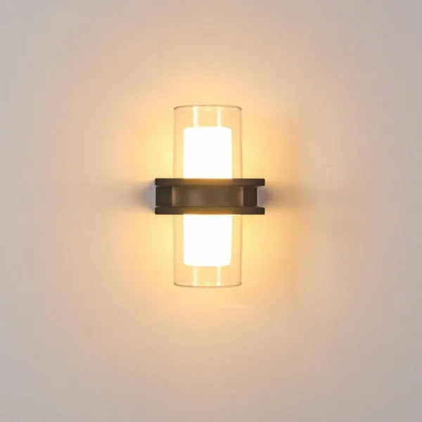 hofstein Applique murale d'extérieur Kekenis LED Anthracite, 1 lumière* Lampes Modernes