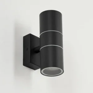hofstein Applique murale d'extérieur Simola Anthracite, 2 lumières* Lampes Modernes