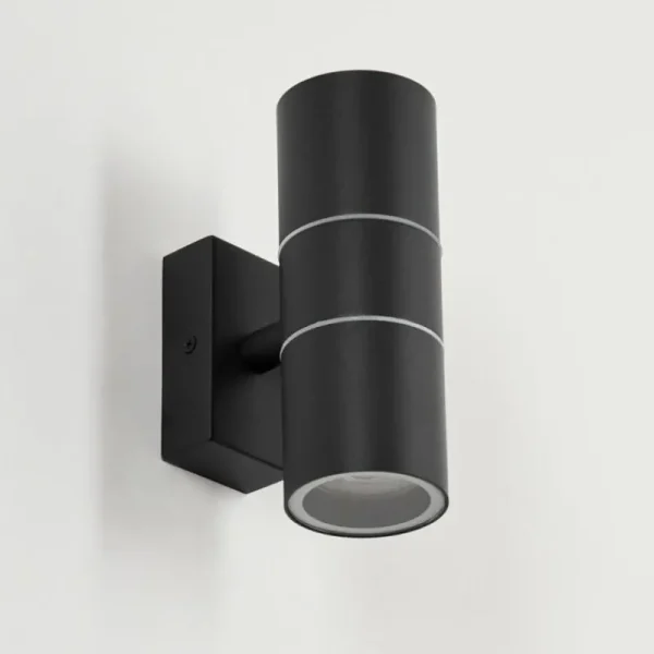 hofstein Applique murale d'extérieur Simola Anthracite, 2 lumières* Lampes Modernes