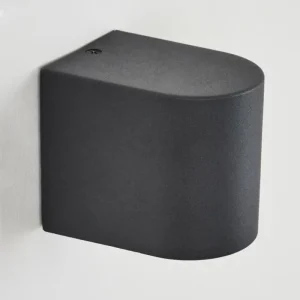 hofstein Applique murale d'extérieur Skaabu Noir, Blanc, 1 lumière* Lampes Modernes