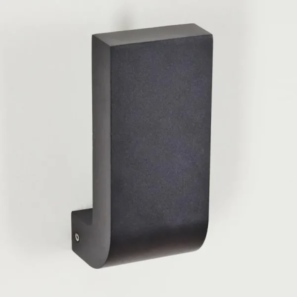 hofstein Applique murale d'extérieur Kirkhall LED Noir, 1 lumière* Lampes Modernes