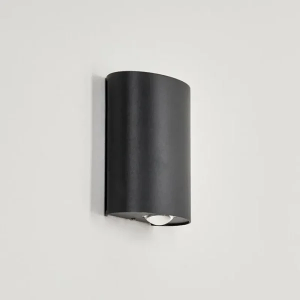 hofstein Applique murale d'extérieur Oiba LED Gris, 1 lumière* Lampes Modernes