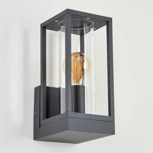 hofstein Applique murale d'extérieur Oiba Anthracite, 1 lumière* Lampes Modernes