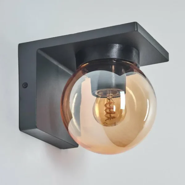hofstein Applique murale d'extérieur Aquin Anthracite, 1 lumière* Lampes Modernes