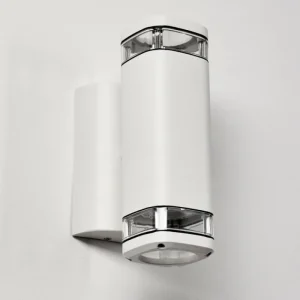 hofstein Applique murale d'extérieur Corneda Blanc, 2 lumières* Lampes Modernes