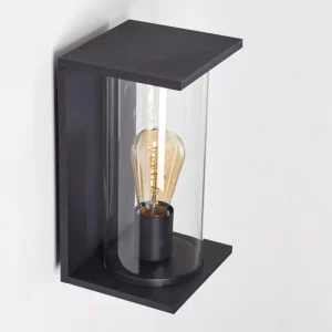 hofstein Applique murale d'extérieur Lesotho Noir, 1 lumière* Lampes Modernes