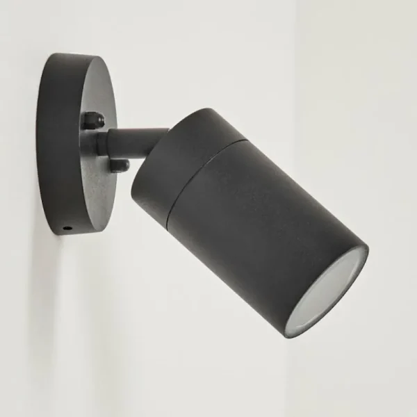 hofstein Applique murale d'extérieur Bessiebelle Noir, 1 lumière* Lampes Modernes
