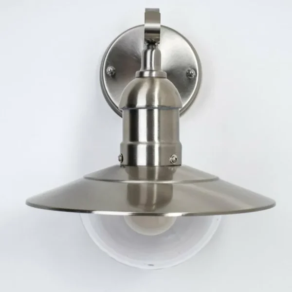 hofstein Applique murale d'extérieur Broni Acier inoxydable, 1 lumière* Lampes Modernes