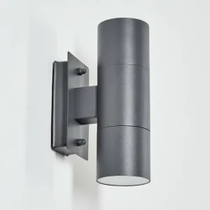 hofstein Applique murale d'extérieur Malaga Anthracite, 2 lumières* Lampes Modernes