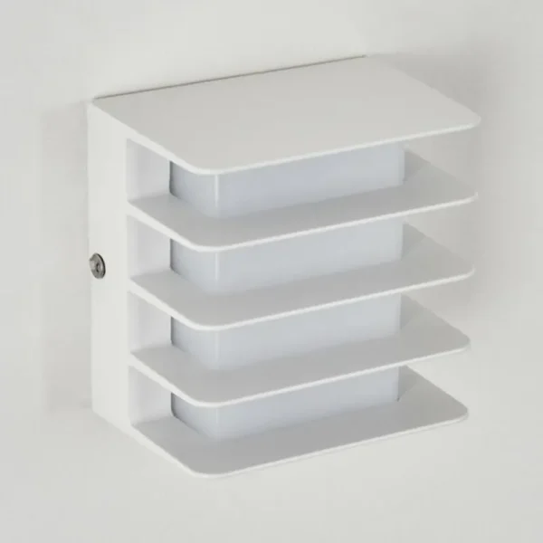 hofstein Applique murale d'extérieur Guichard LED Blanc, 1 lumière* Lampes Modernes