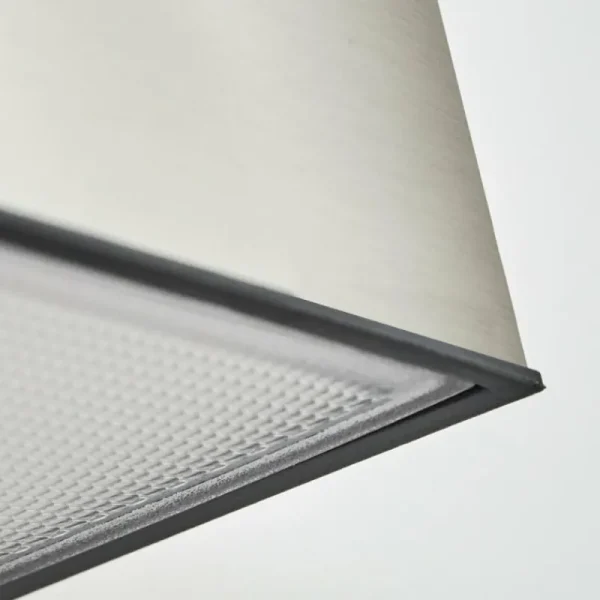 hofstein Applique murale d'extérieur LED Nickel mat, 1 lumière* Lampes Modernes