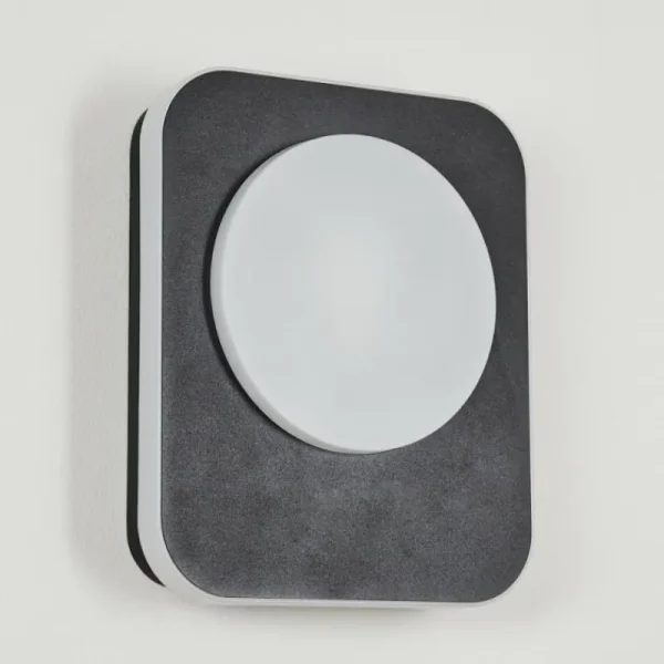 hofstein Applique murale d'extérieur Haga LED Noir, 1 lumière* Lampes Modernes