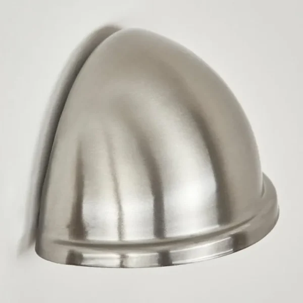 hofstein Applique murale d'extérieur Wundowie Acier inoxydable, Blanc, 1 lumière* Lampes Modernes