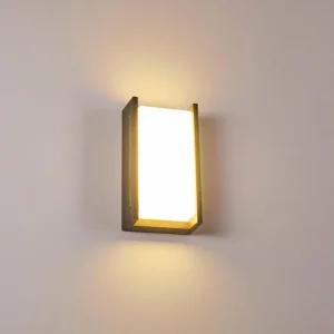 hofstein Applique murale d'extérieur Torhamn LED Anthracite, 1 lumière* Lampes Modernes