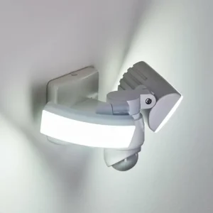 hofstein Applique murale d'extérieur Foroyar LED Blanc, 2 lumières, Détecteur de mouvement* Lampes Modernes