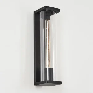 hofstein Applique murale d'extérieur Mataka Noir, 1 lumière* Lampes Modernes