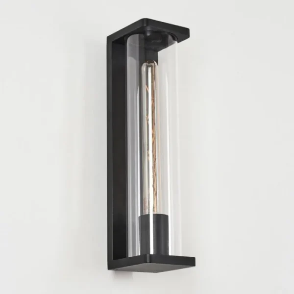 hofstein Applique murale d'extérieur Mataka Noir, 1 lumière* Lampes Modernes