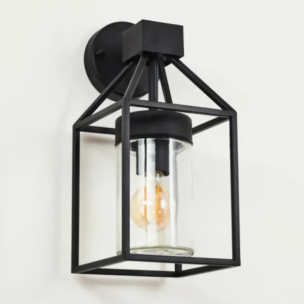 hofstein Applique murale d'extérieur Fiskenes Noir, 1 lumière* Lampes Modernes