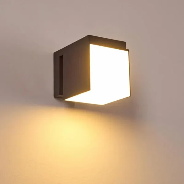 hofstein Applique murale d'extérieur Swanek LED Anthracite, 1 lumière* Lampes Modernes